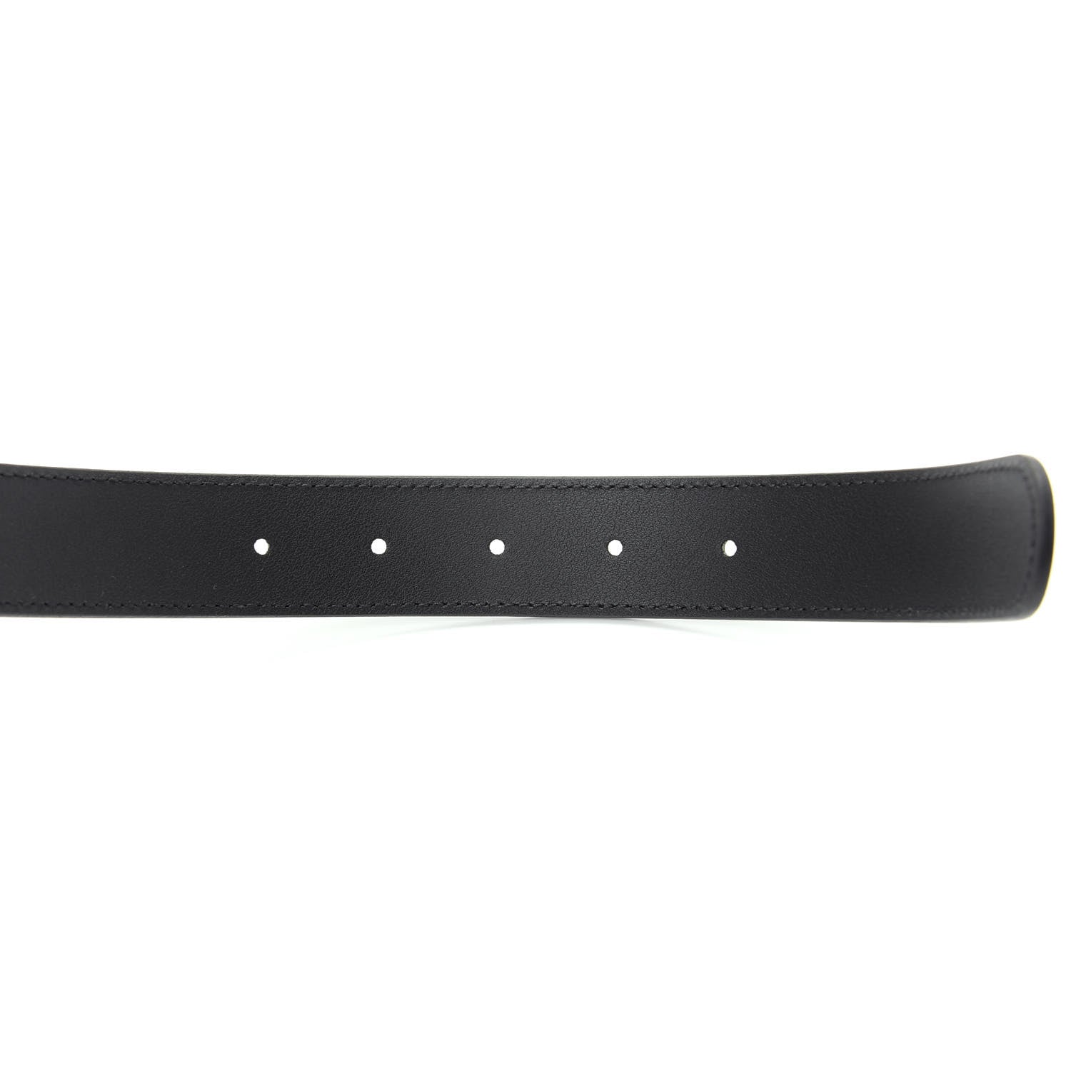 Gucci Calfskin Double G 30mm Belt 75 30 Black 4 of 5