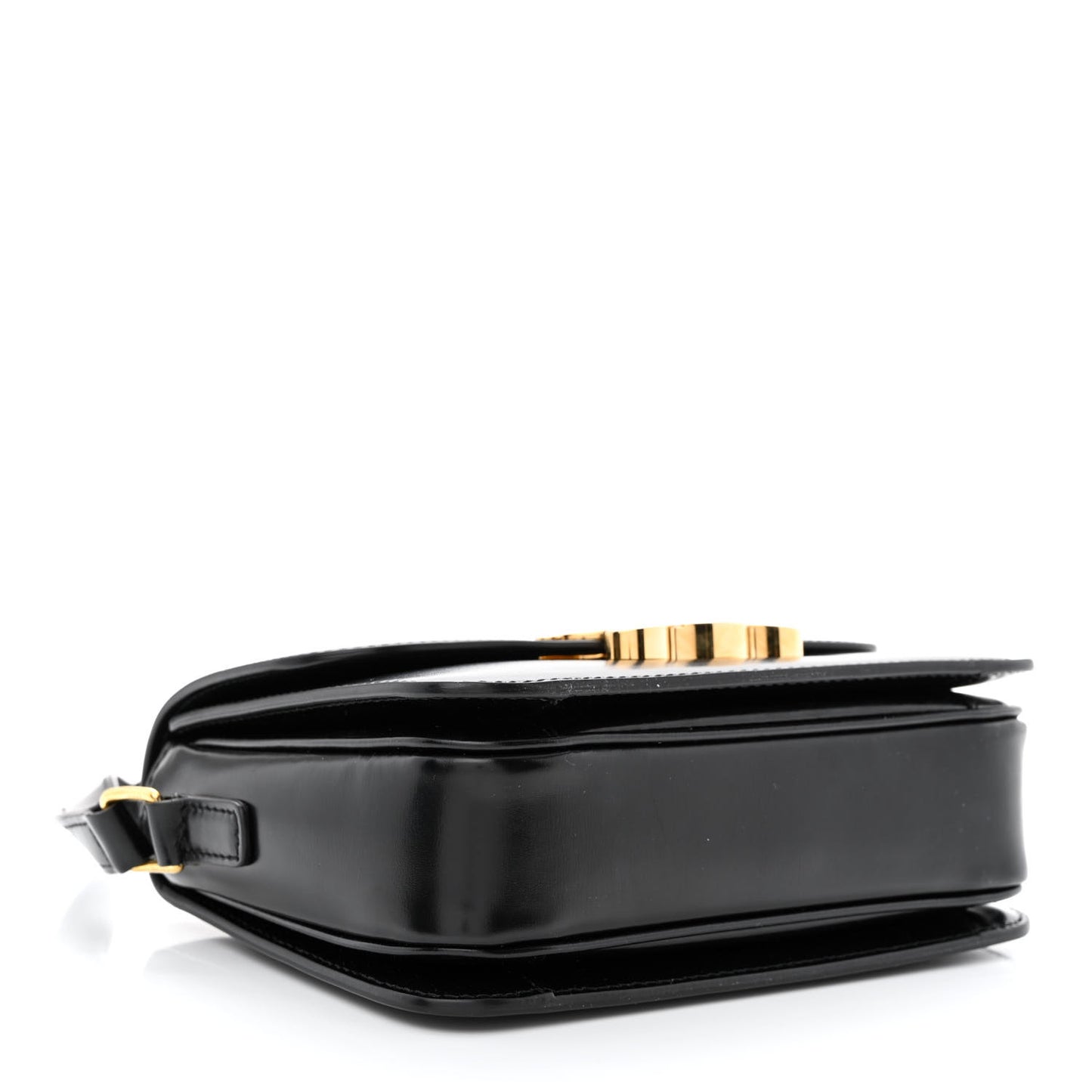 Shiny Calfskin Teen Triomphe Black