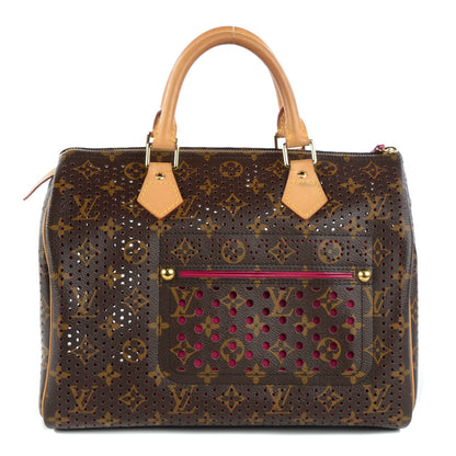 Louis Vuitton Monogram Perforated Speedy 30 Fuchsia 1 of 7