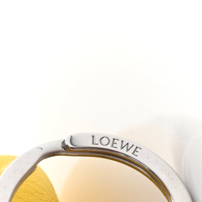 Loewe Calfskin Elephant Coin Purse Bag Charm Key Holder Yellow 5 of 6