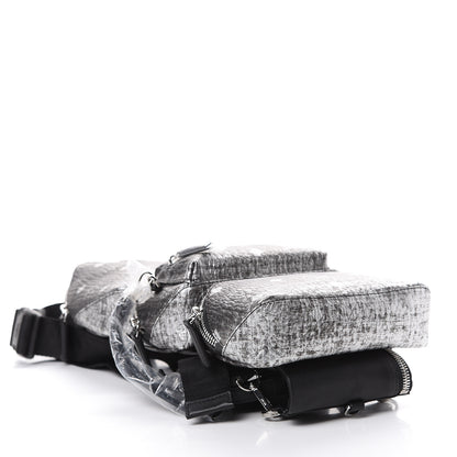 MCM Gradation Visetos Trey 4-in-1 Sling Backpack Silver 3 of 14