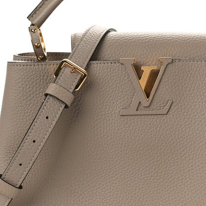 Louis Vuitton Taurillon Capucines PM Galet 7 of 9