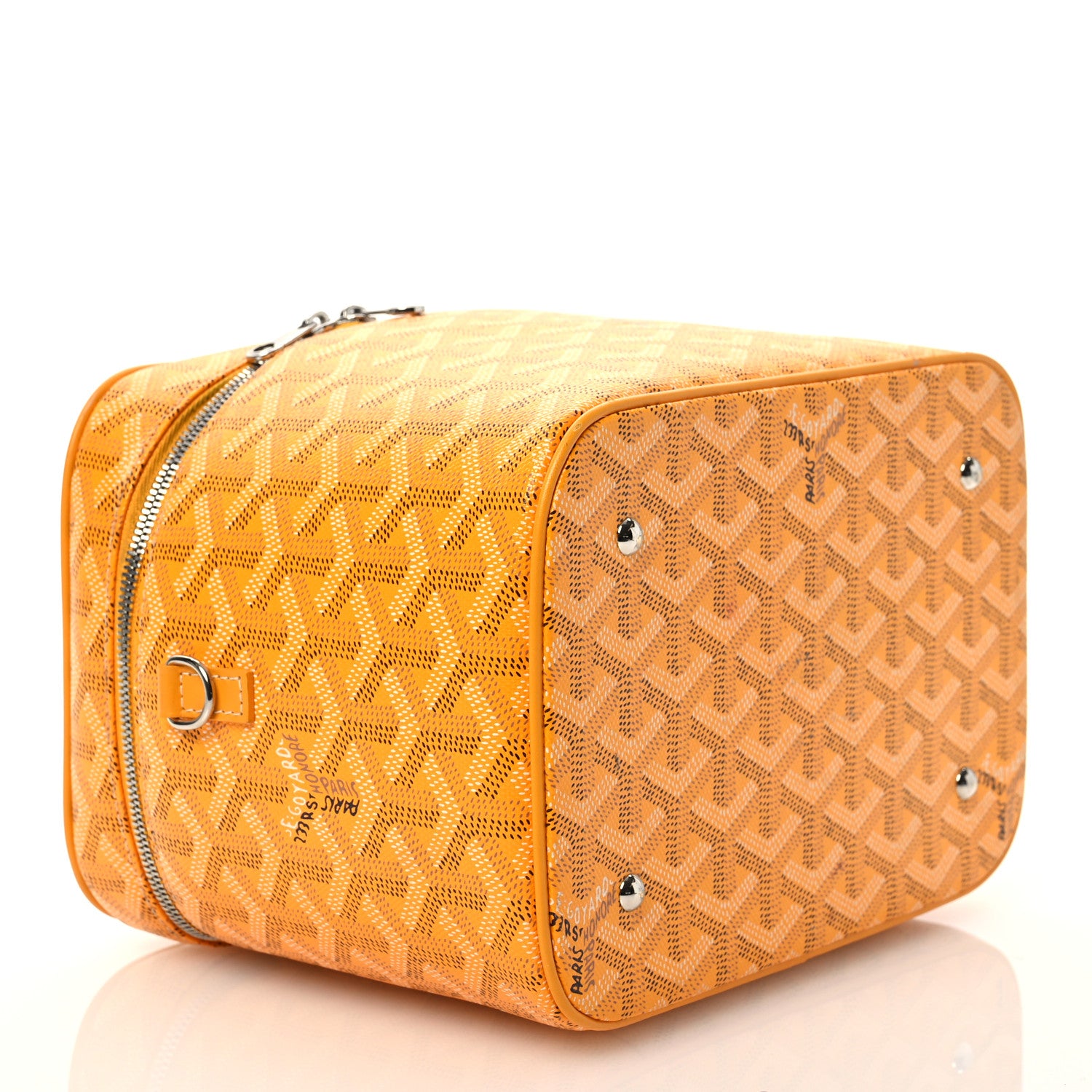 Goyard Goyardine Muse Vanity Case Yellow 5 of 15