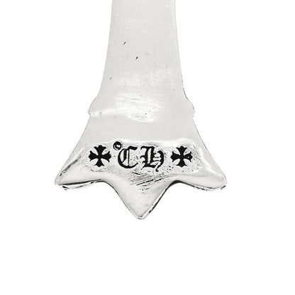 Chrome Hearts Sterling Silver Double Cross Pendant 4 of 5