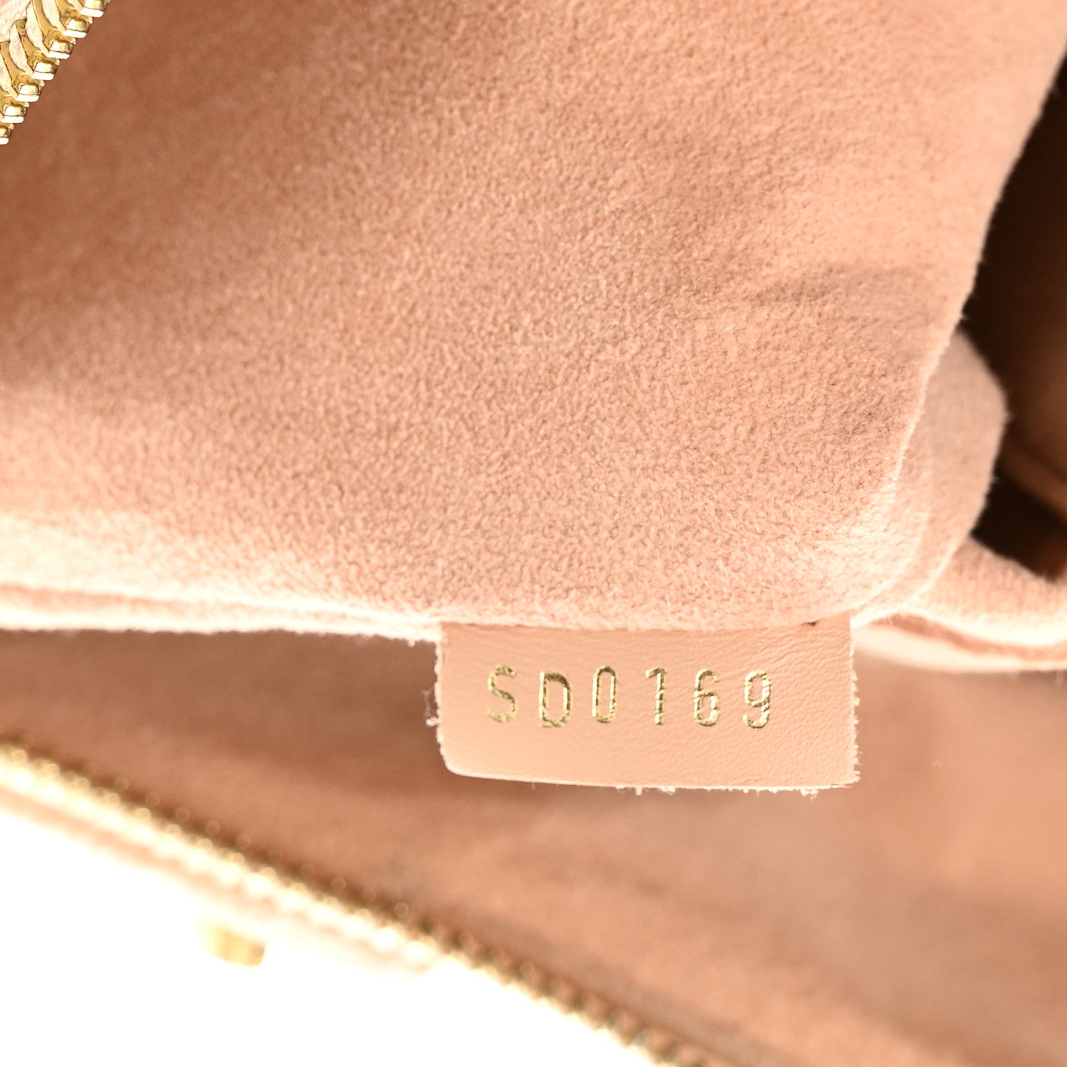 Louis Vuitton Empreinte V Tote MM Beige Rose Creme 7 of 16