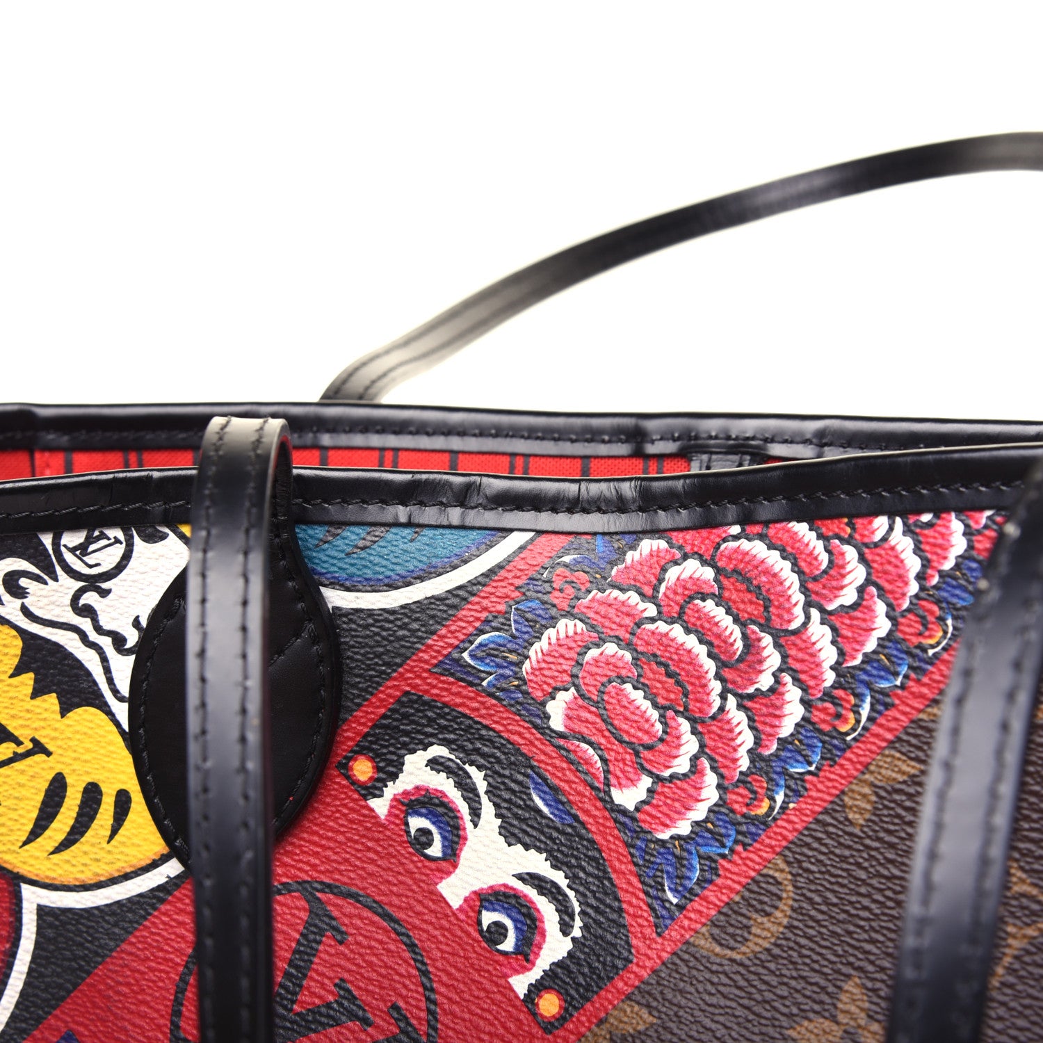 Louis Vuitton Monogram Kabuki Neverfull MM 14 of 15