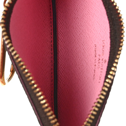Louis Vuitton Monogram 2022 Christmas Animation Paris Key Pouch Pink 5 of 8
