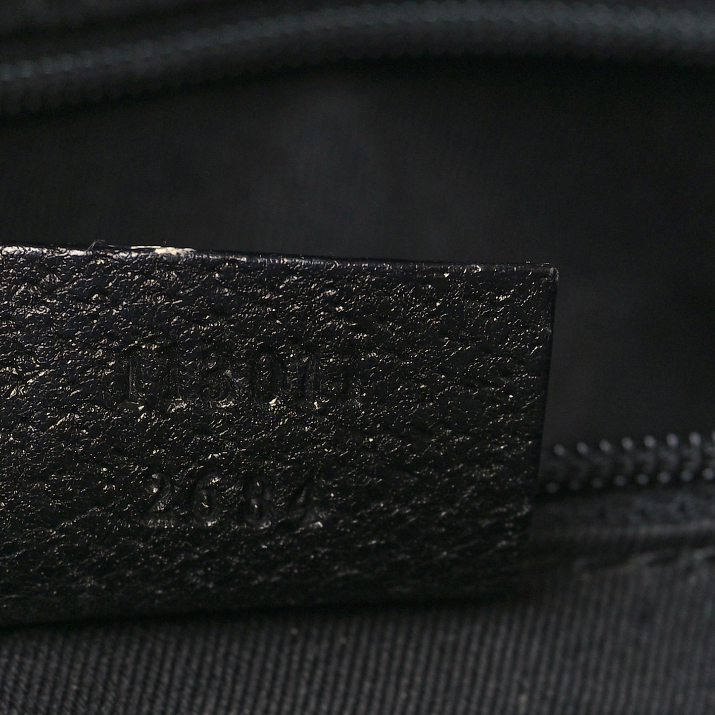 Monogram Shoulder Bag Black