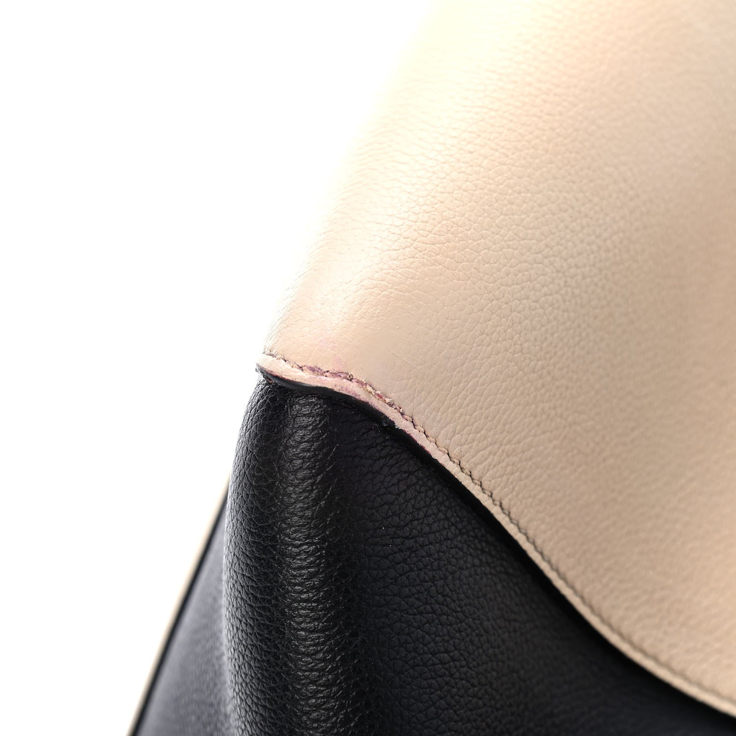 Louis Vuitton Calfskin Lockme Go Tote Black Vanilla 7 of 10