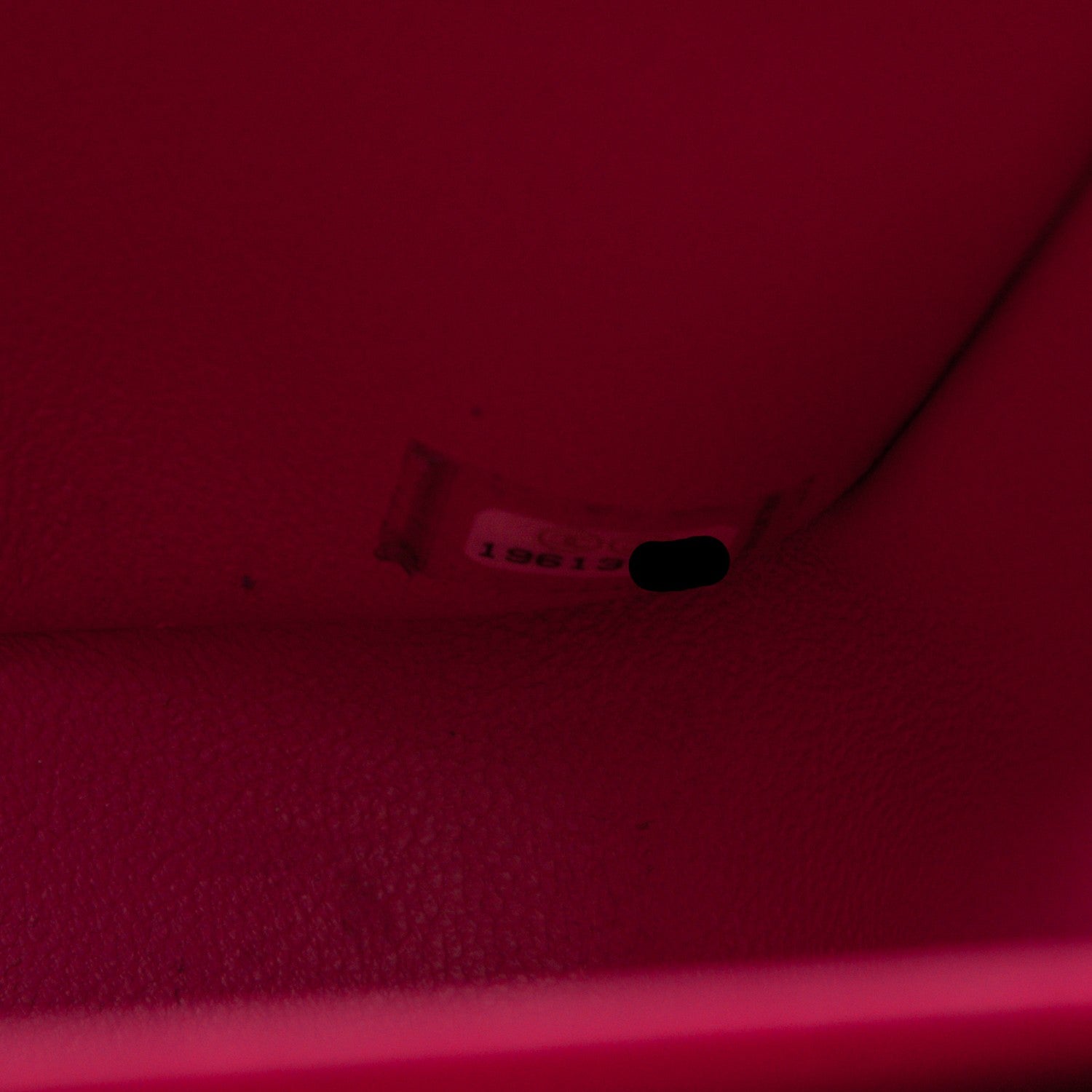 Chanel Lambskin Quilted Jumbo Double Flap Dark Pink 9 of 9