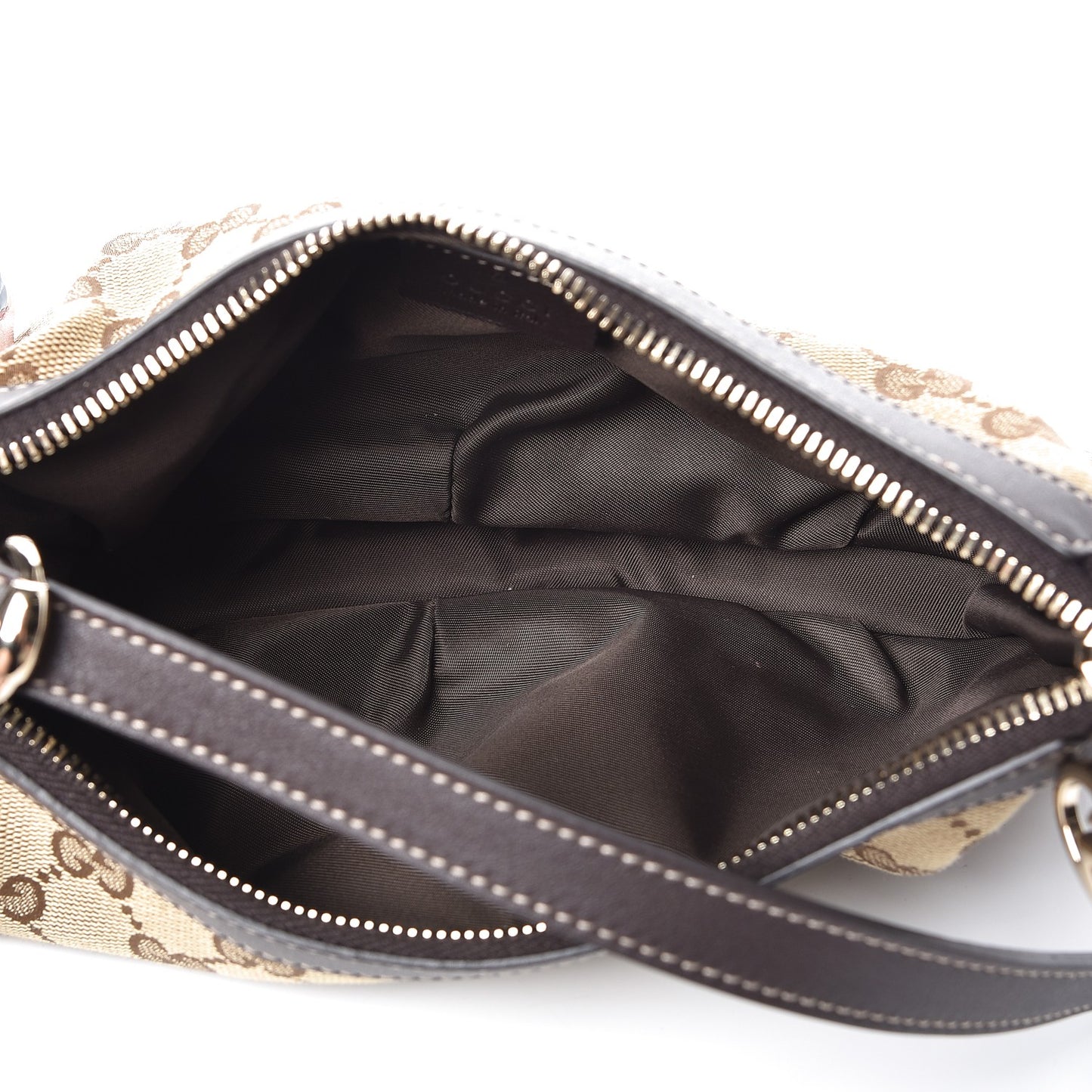 Monogram Lovely Heart Cosmetic Case Dark Brown