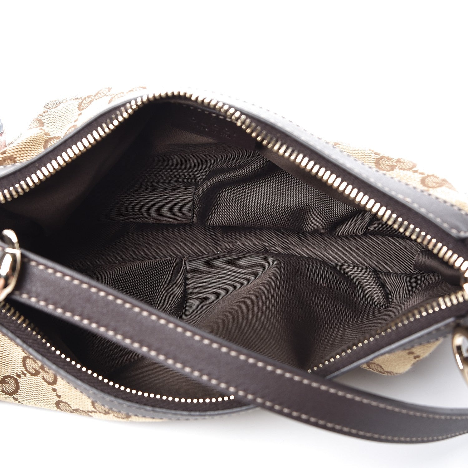 Gucci Monogram Lovely Heart Cosmetic Case Dark Brown 5 of 8