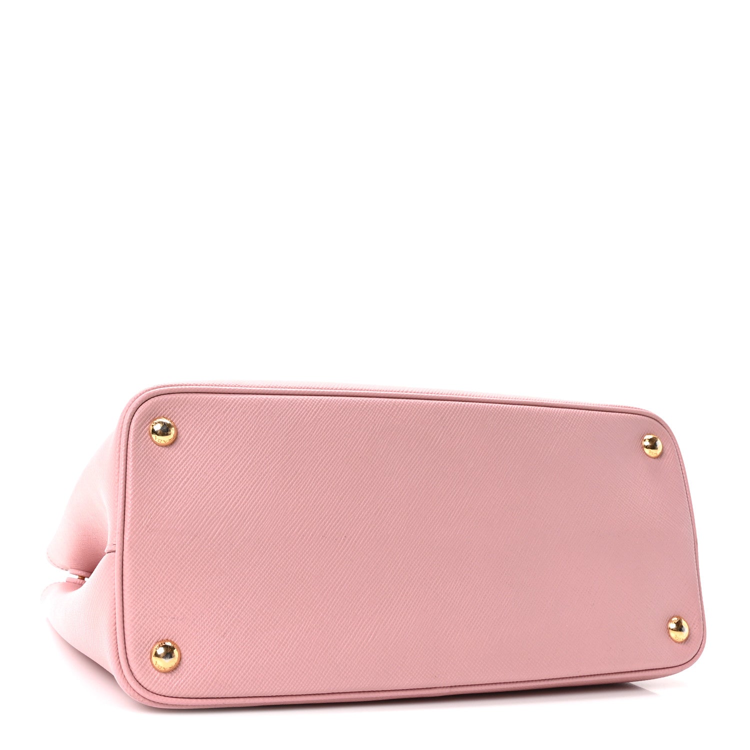 Prada Saffiano Cuir Medium Double Bag Cammeo Rosa 3 of 8