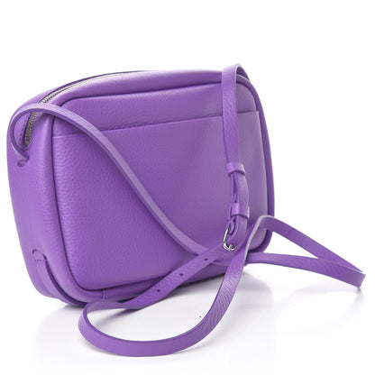 Balenciaga Calfskin Puppy and Kitten Everyday S Camera Bag Purple 3 of 10