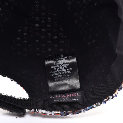 Chanel Tweed Cap Hat Multicolor 7 of 8