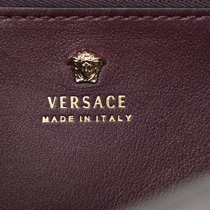 Versace Calfskin Medium Palazzo Empire Bag Blue Purple Black 6 of 14