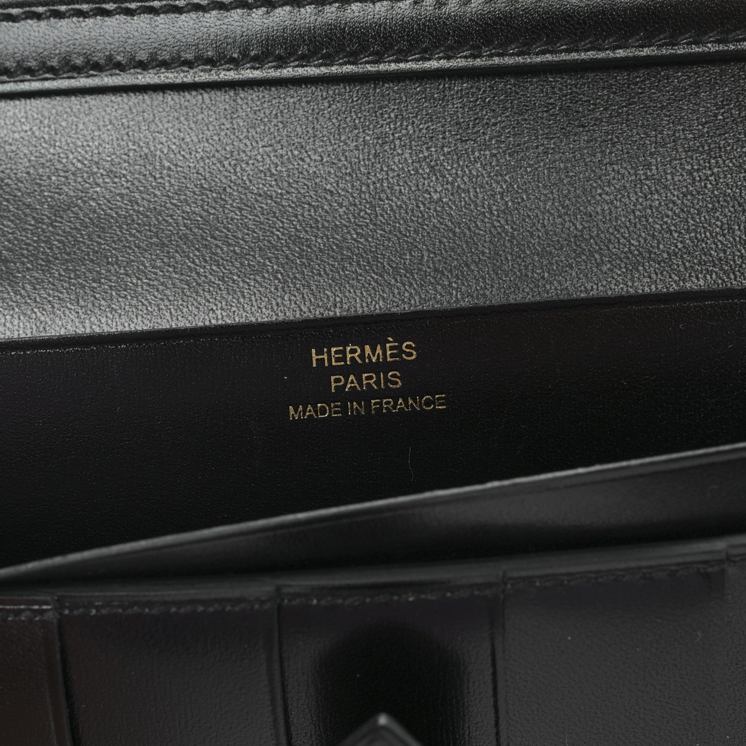 Hermes Box Bearn Wallet Black 5 of 8