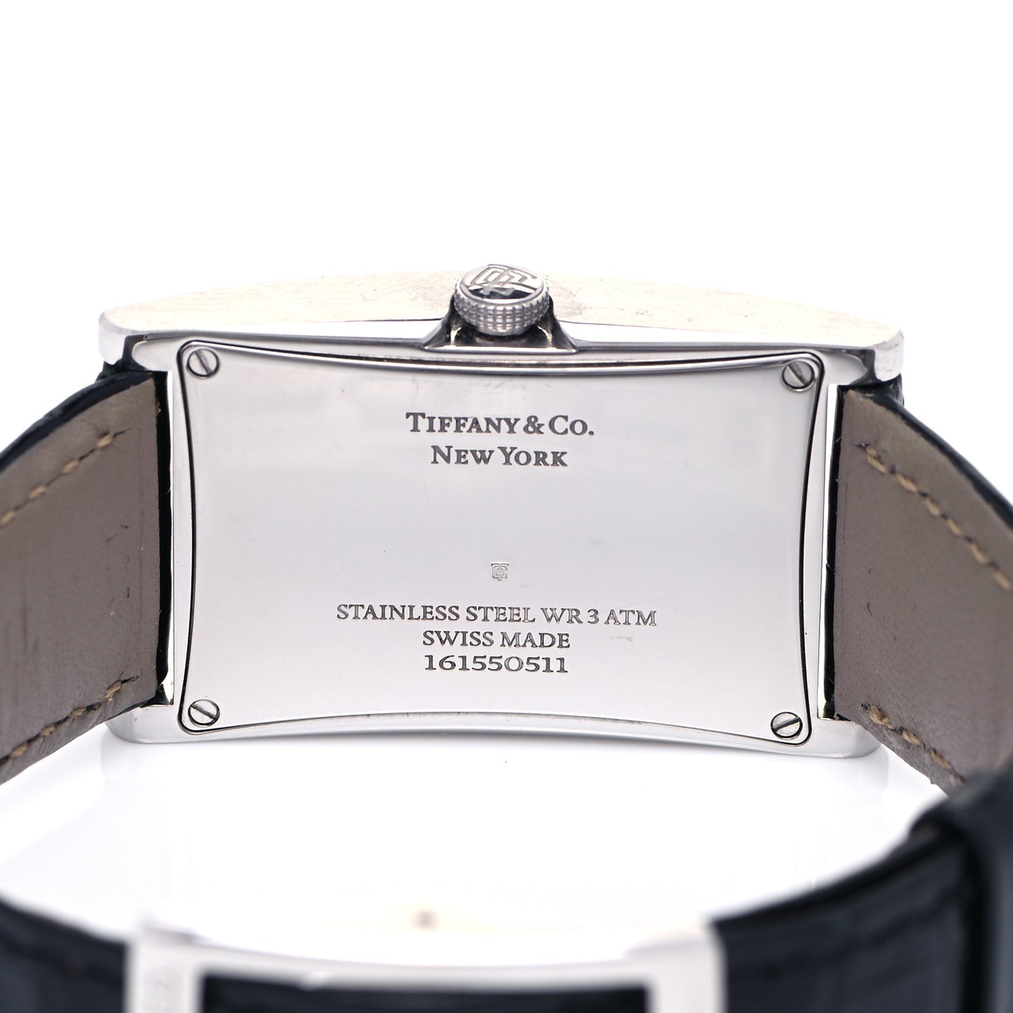 Stainless Steel Alligator 25mm East West Quartz Watch