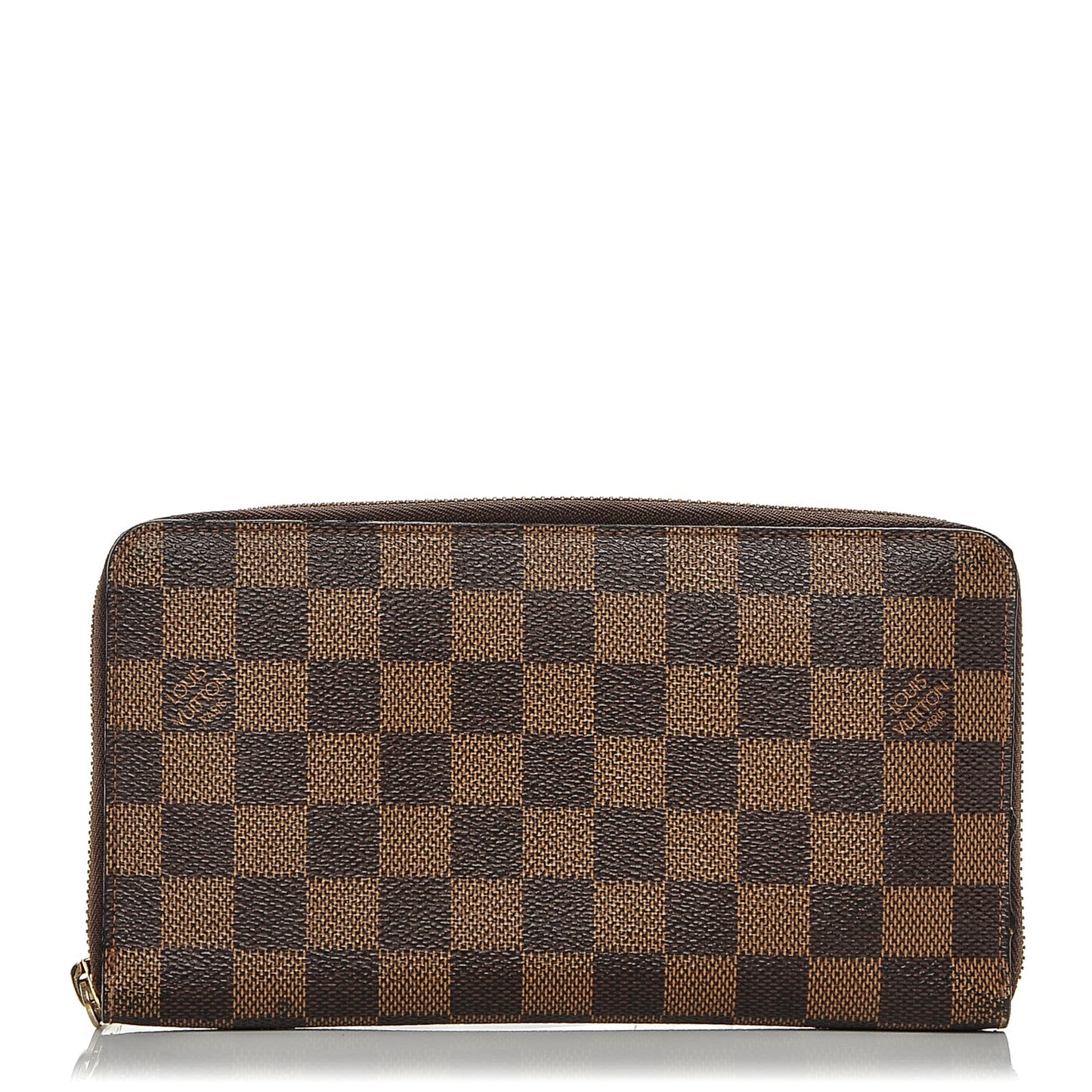 Damier Ebene Zippy Organizer Wallet