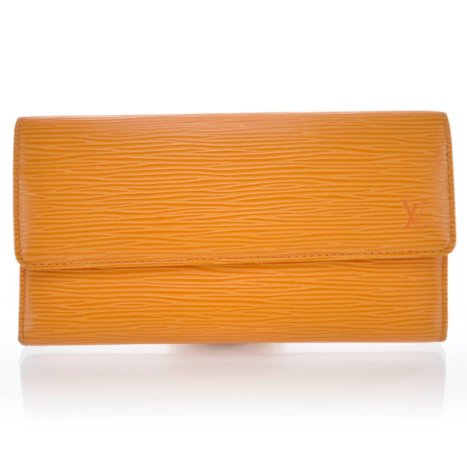 Louis Vuitton Epi Porte Tresor International Wallet Mandarin 1 of 10