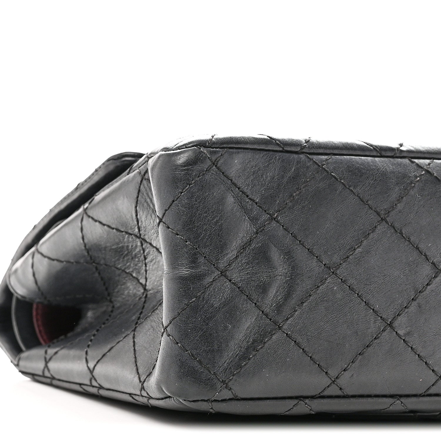 Chanel Aged Calfskin Quilted 2.55 Reissue 226 Flap Black 9 of 10