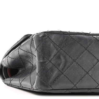 Chanel Aged Calfskin Quilted 2.55 Reissue 226 Flap Black 9 of 10