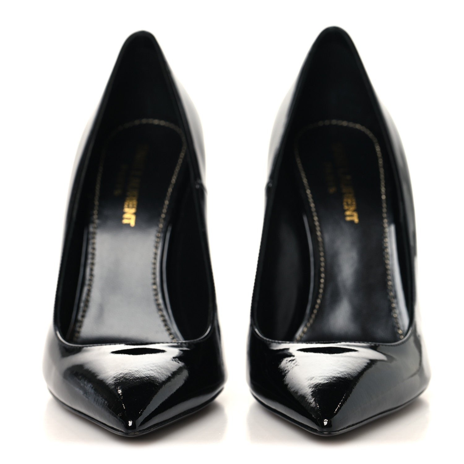 Saint Laurent Patent Opyum 110 Pumps 37 Black 3 of 10