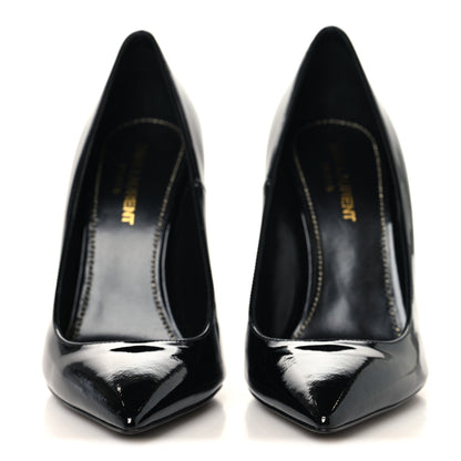 Saint Laurent Patent Opyum 110 Pumps 37 Black 3 of 10