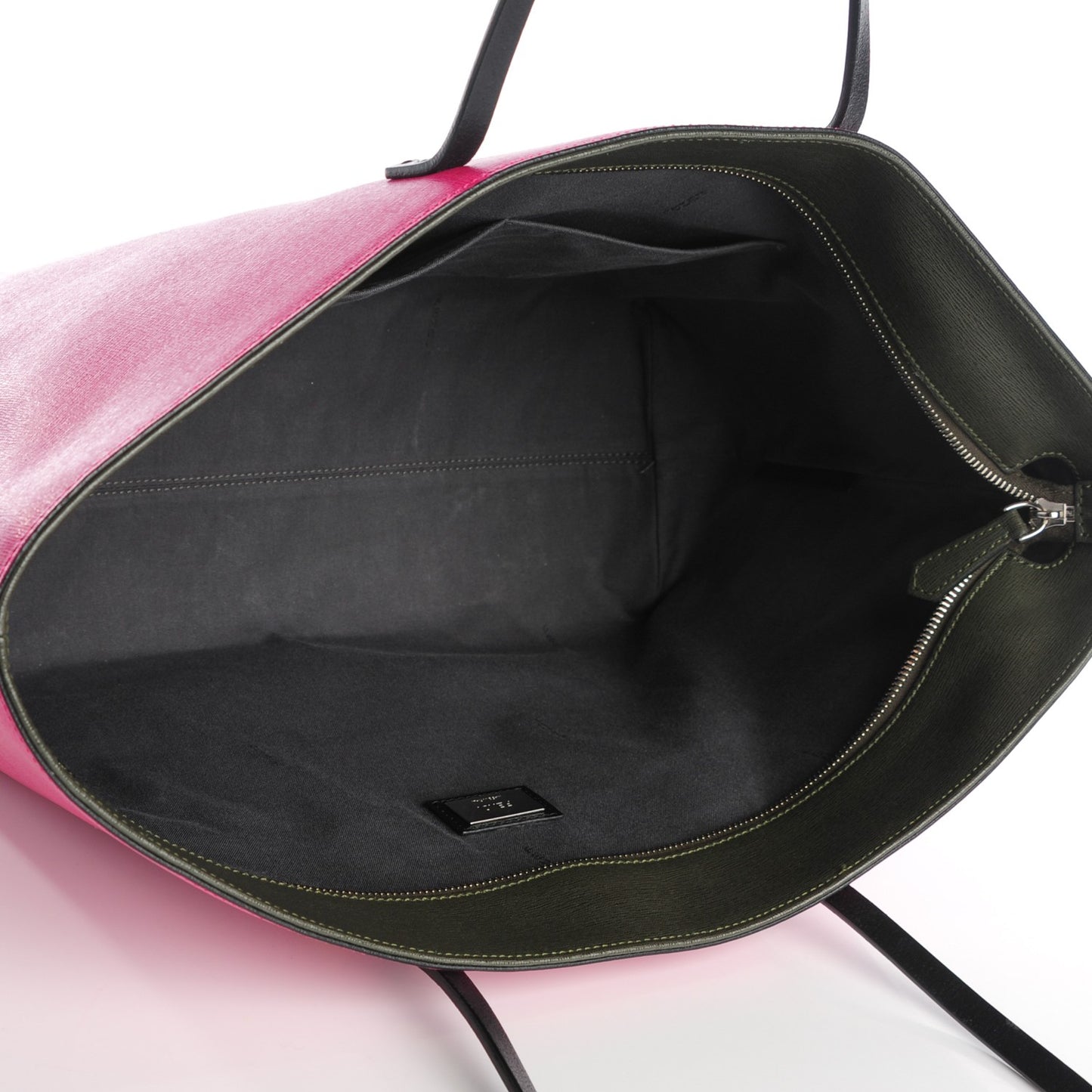 Vitello Elite Cuoio Monster Buggies Medium Roll Tote Ciclamino Black Multicolor Verde Prato