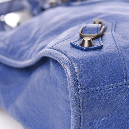 Balenciaga Agneau Classic Hardware City Bleut Bleu Glacier 9 of 16