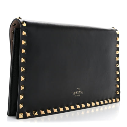 Valentino Garavani Nappa Rockstud Wristlet Clutch Black 3 of 15