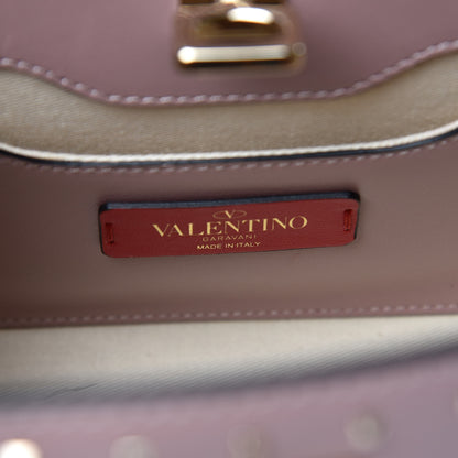 Valentino Garavani Calfskin Studded Small Joylock Satchel Lipstick 8 of 12