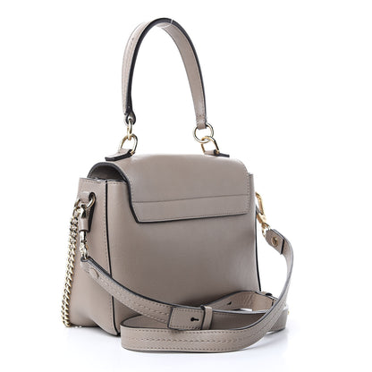 Chloe Calfskin Mini Faye Day Shoulder Bag Motty Grey 3 of 12