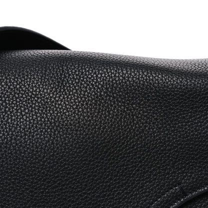 Christian Dior Grained Calfskin Saddle Messenger Bag Black 8 of 10