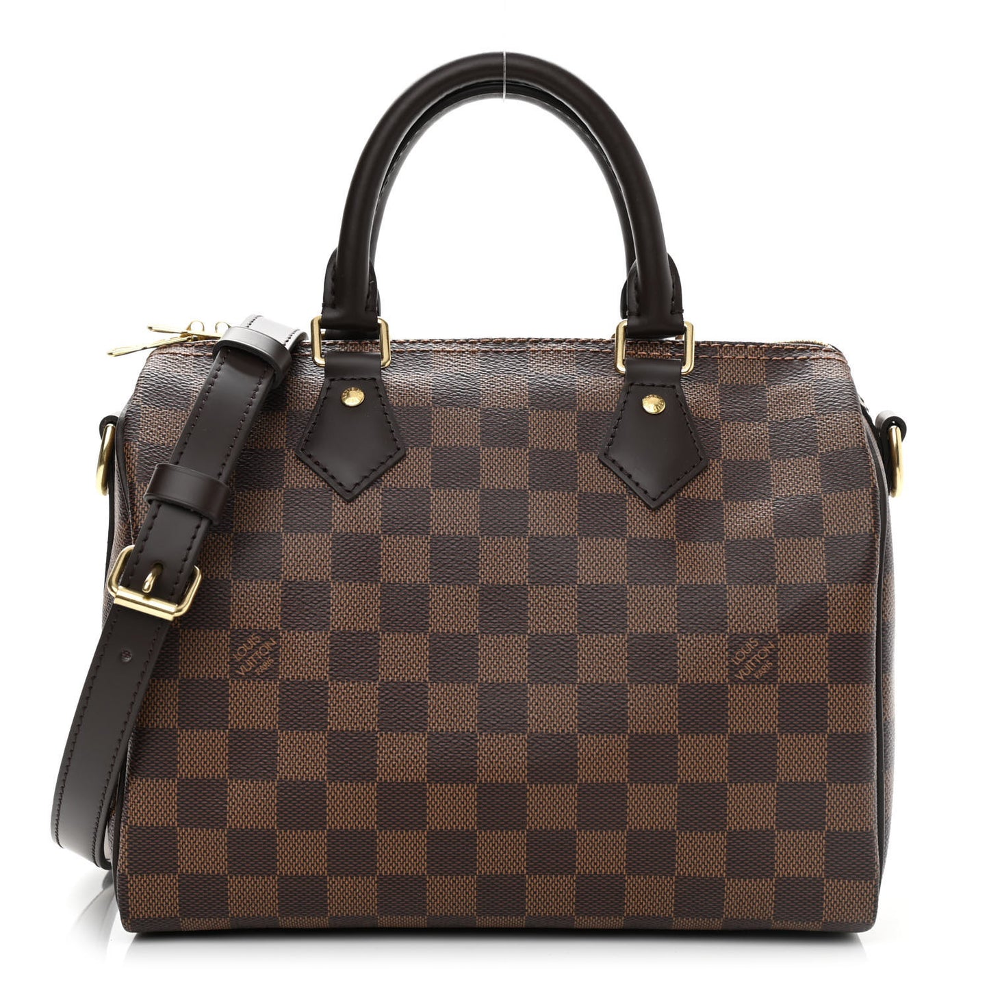 Damier Ebene Speedy Bandouliere 25