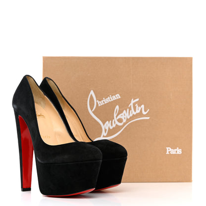 Christian Louboutin Suede Alta Vicky 160 Pumps 37 Black 15 of 15
