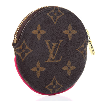 Louis Vuitton Monogram 2018 Christmas Animation Round Coin Purse 3 of 10