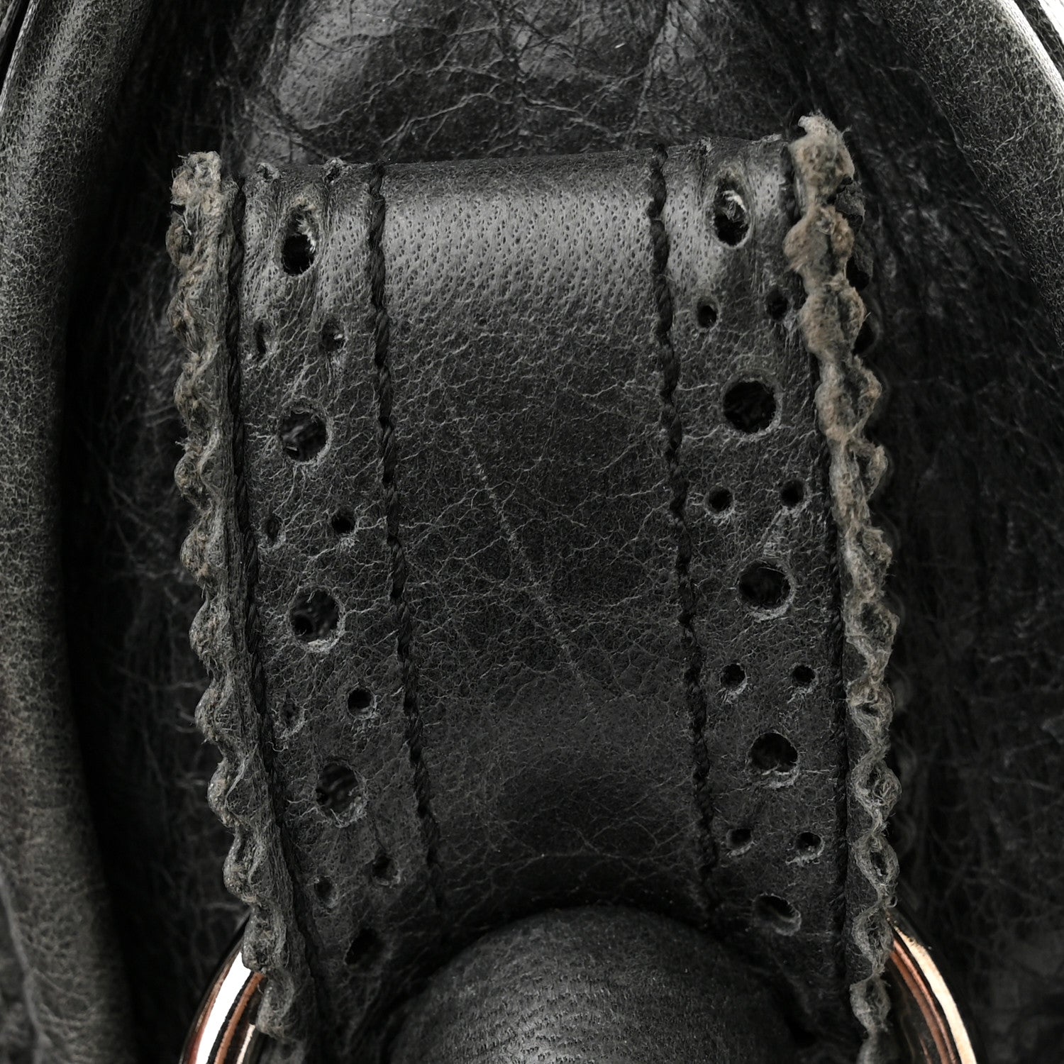 Balenciaga Agneau Giant Brogues Hardware City Anthracite 21 of 21