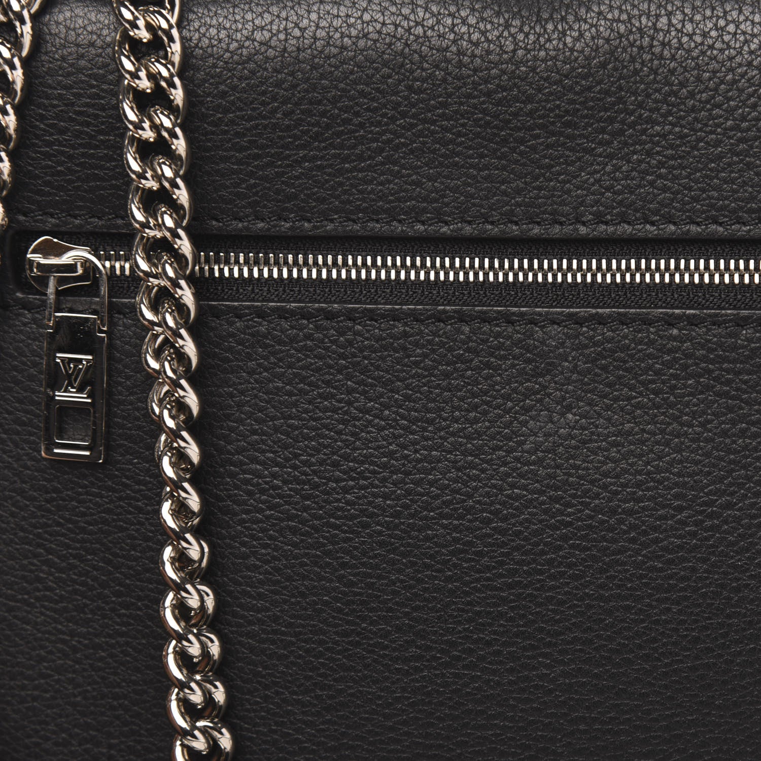 Louis Vuitton Soft Calfskin My Lockme Chain Bag BB Black 11 of 11