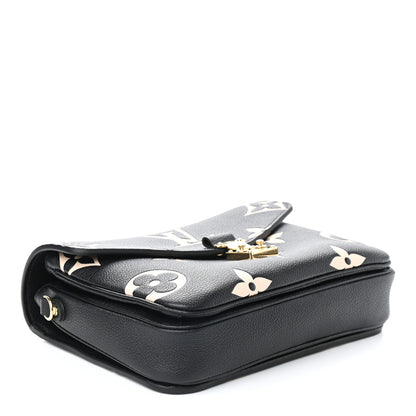 Louis Vuitton Empreinte Monogram Giant Pochette Metis Black Beige 4 of 8