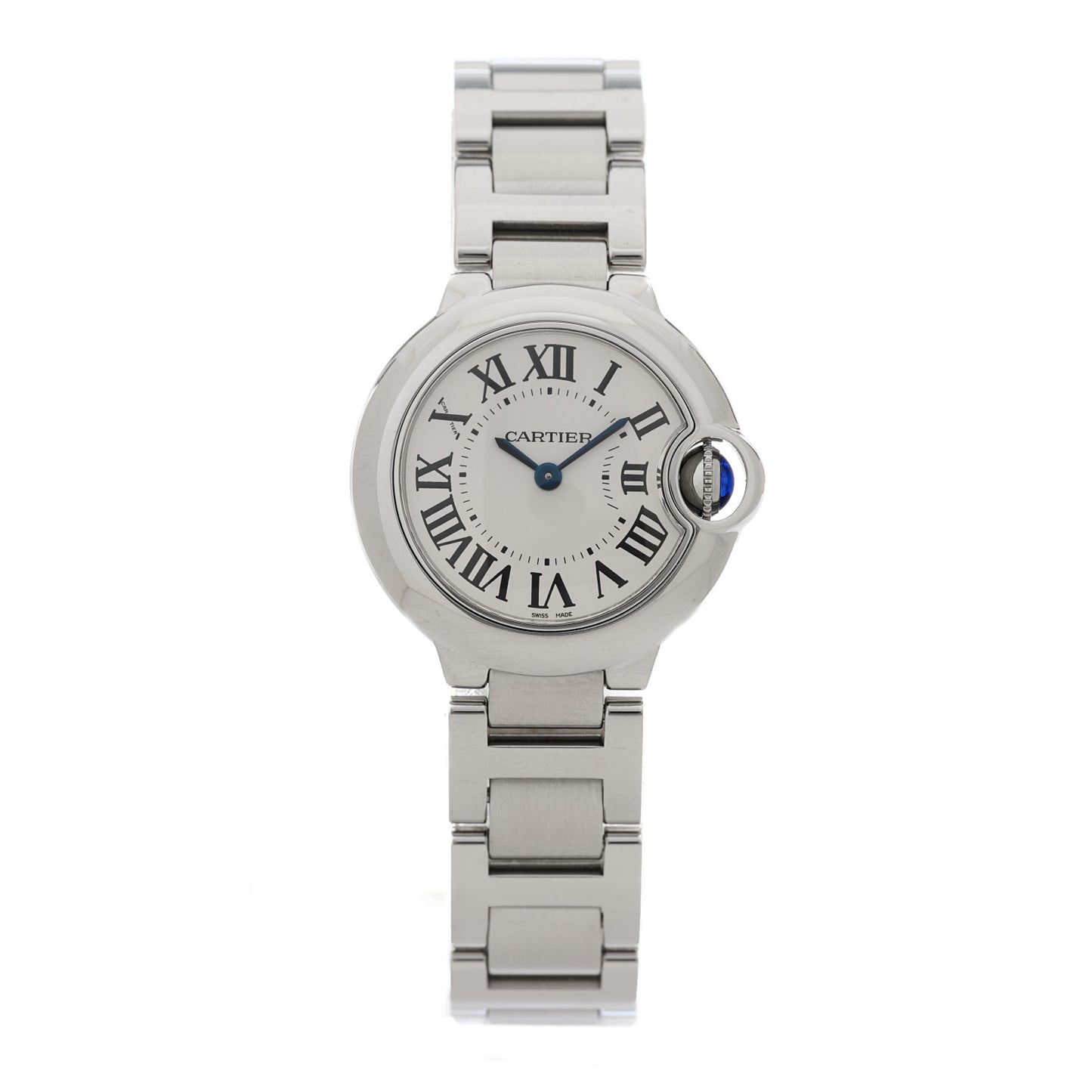 Stainless Steel 28mm Ballon Bleu De Cartier Quartz Watch