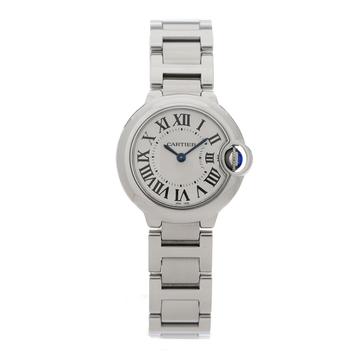 Cartier Stainless Steel 28mm Ballon Bleu De Cartier Quartz Watch 1 of 5