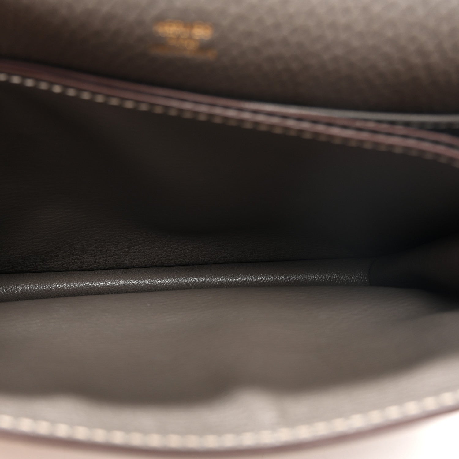 Hermes Taurillon Clemence Sac Roulis 23 Etain 5 of 12