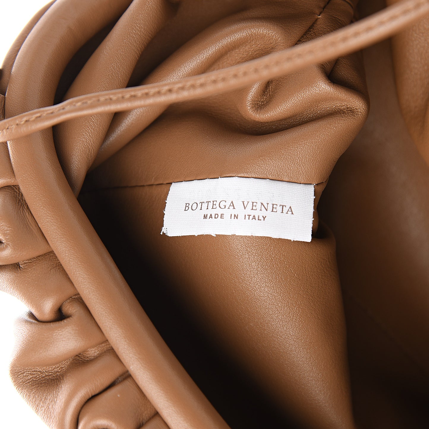 Butter Calfskin The Mini Pouch Cammello