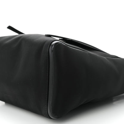 Prada Tessuto Nylon Spazzolato Small Ouverture Top Handle Bag Black 9 of 11