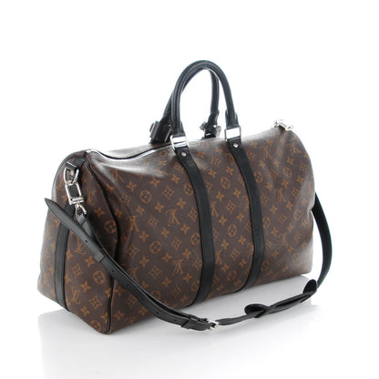 Louis Vuitton Monogram Macassar Keepall Bandouliere 45 3 of 7
