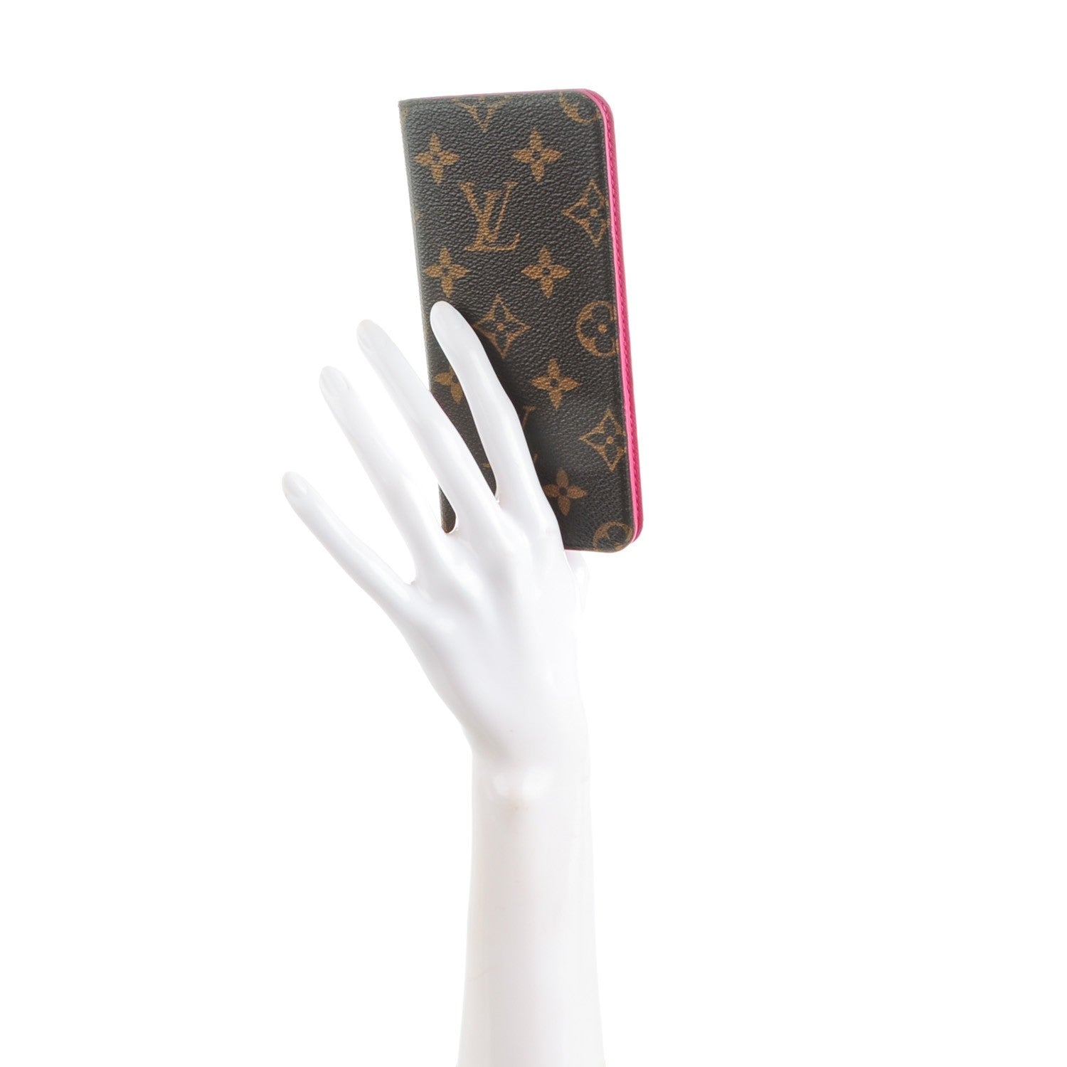 Louis Vuitton Monogram iPhone 6 Plus Folio Case Pink 2 of 7