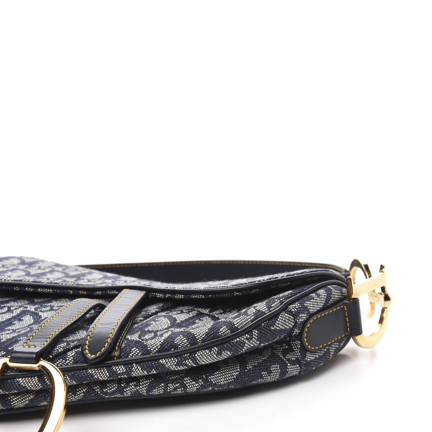 Monogram Saddle Bag Blue
