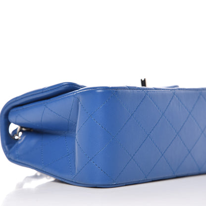 Chanel Lambskin Quilted Mini Square Flap Blue 8 of 10