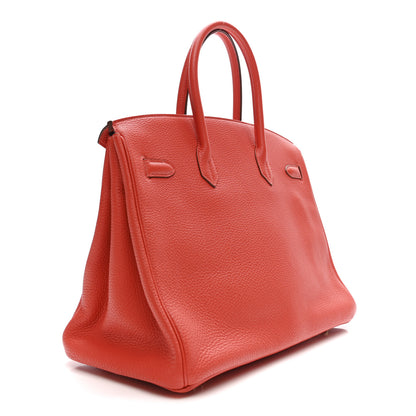 Hermes Togo Birkin 35 Capucine 3 of 13
